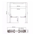 Imagen de Elevador 2 columnas 4000 kgs de arco